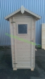 Kadibudka / Latrína / Suché WC bez sezení s oknem, 1 x1m, 16mm