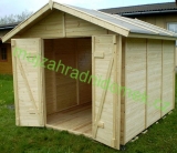 Zahradní dřevěný domek 3,3x3,9m (19mm) CORDOBA II
