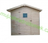Zahradní dřevěný domek 2,3x2,3m, (19mm) s oknem, MARBELA