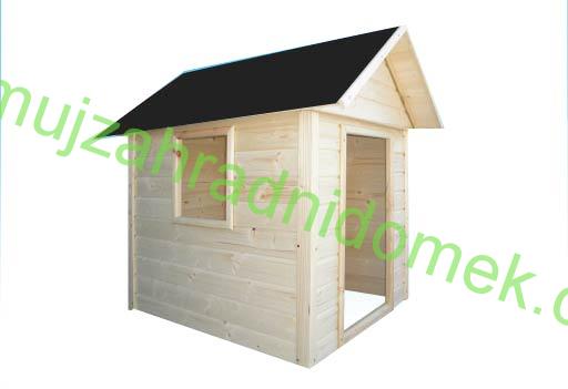 Dětský dřevěný zahradní domek ALEX  1,4m x 1,4m