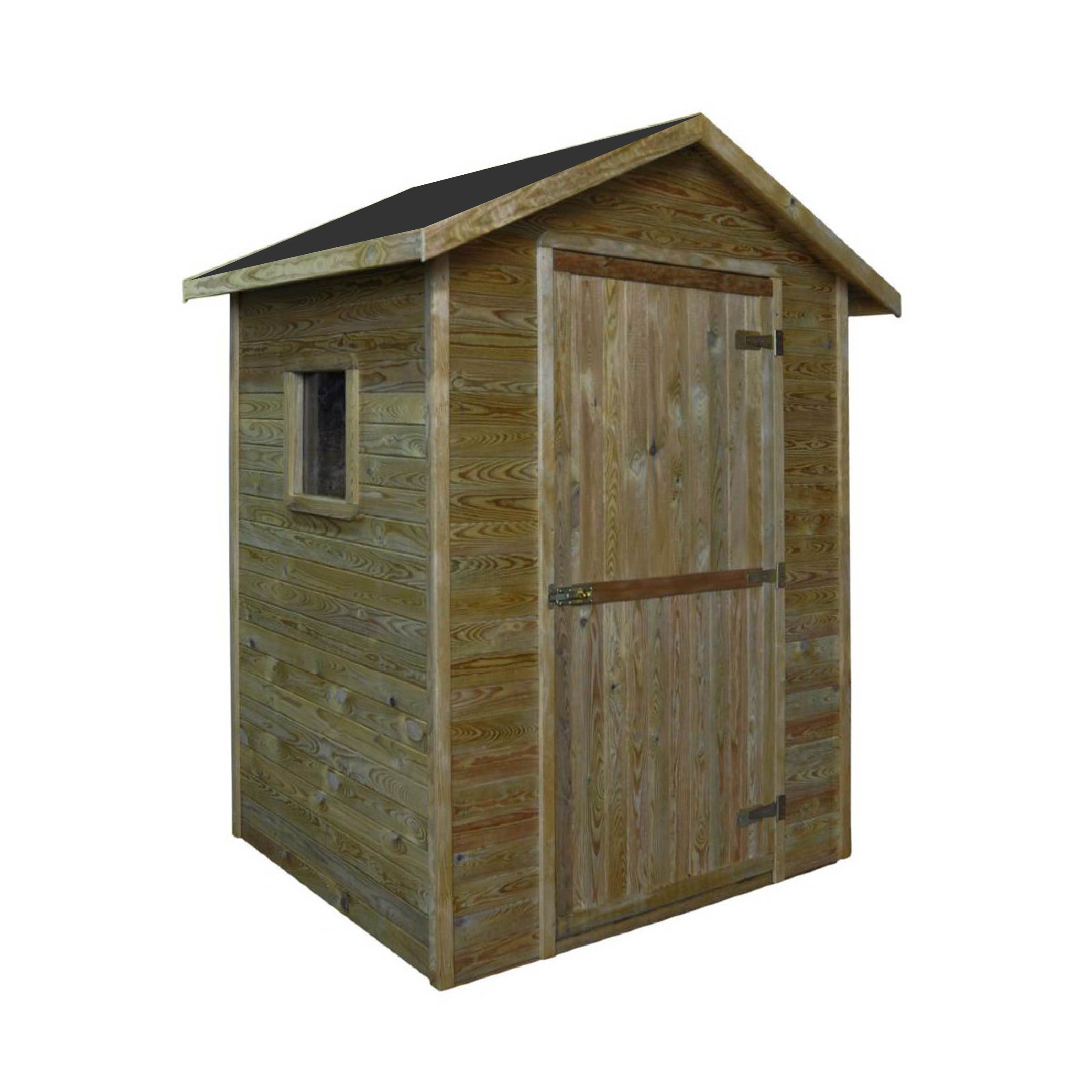 Zahradní dřevěný domek 1,8x1,8m, (16mm) s oknem, MATARO