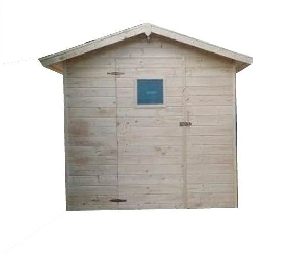 Zahradní dřevěný domek 2,3x2,3m, (12mm) s oknem, MARBELA