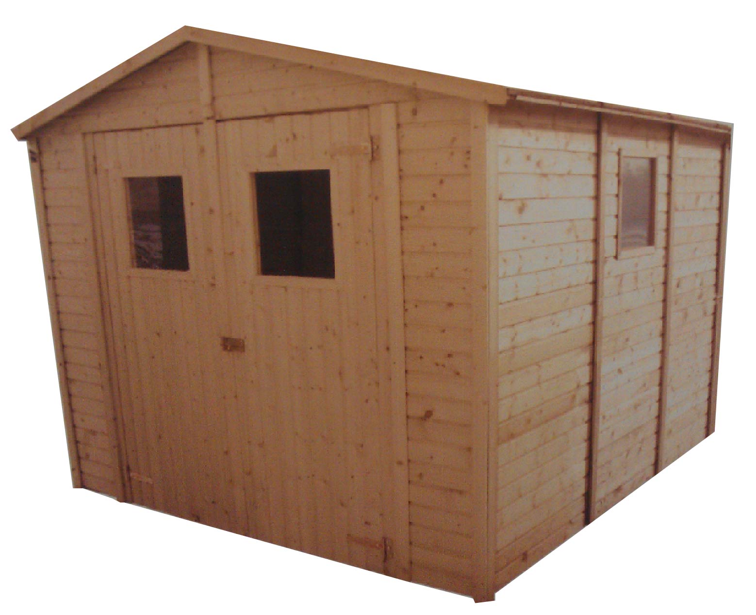 Zahradní dřevěný domek 3,3x3,9m (16mm) s okny SEVILLA II